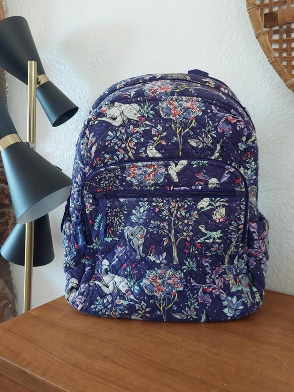 vera bradley Harry Potter Forbidden Forest home of Hogwarts castle backpack #flo